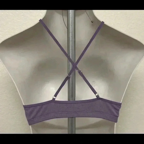 🆕Violet Crochet High Neck Bralette🆕 - Picture 4 of 7